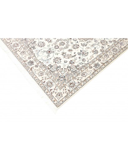 Tappeto Nain 9La Persia bianco azzurro 135x210