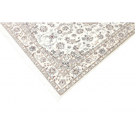 Tappeto Nain 9La Persia bianco azzurro 135x210