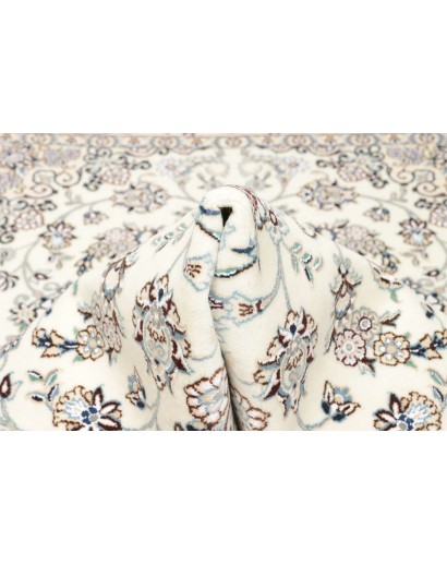 Tappeto Nain 9La Persia bianco azzurro 135x210