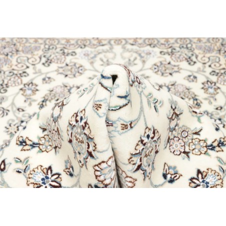 Tappeto Nain 9La Persia bianco azzurro 135x210