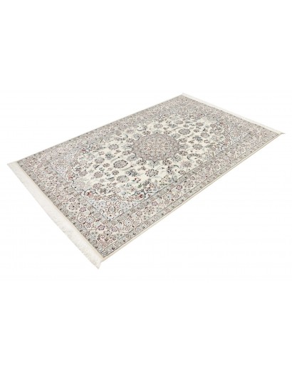 Tappeto Nain 9La Persia bianco verde 130x208