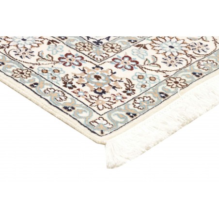 Tappeto Nain 9La Persia bianco verde 130x208