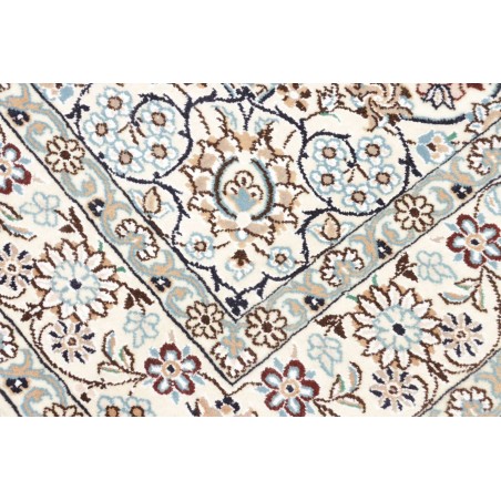 Tappeto Nain 9La Persia bianco verde 130x208
