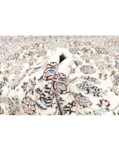 Tappeto Nain 9La Persia bianco verde 130x208
