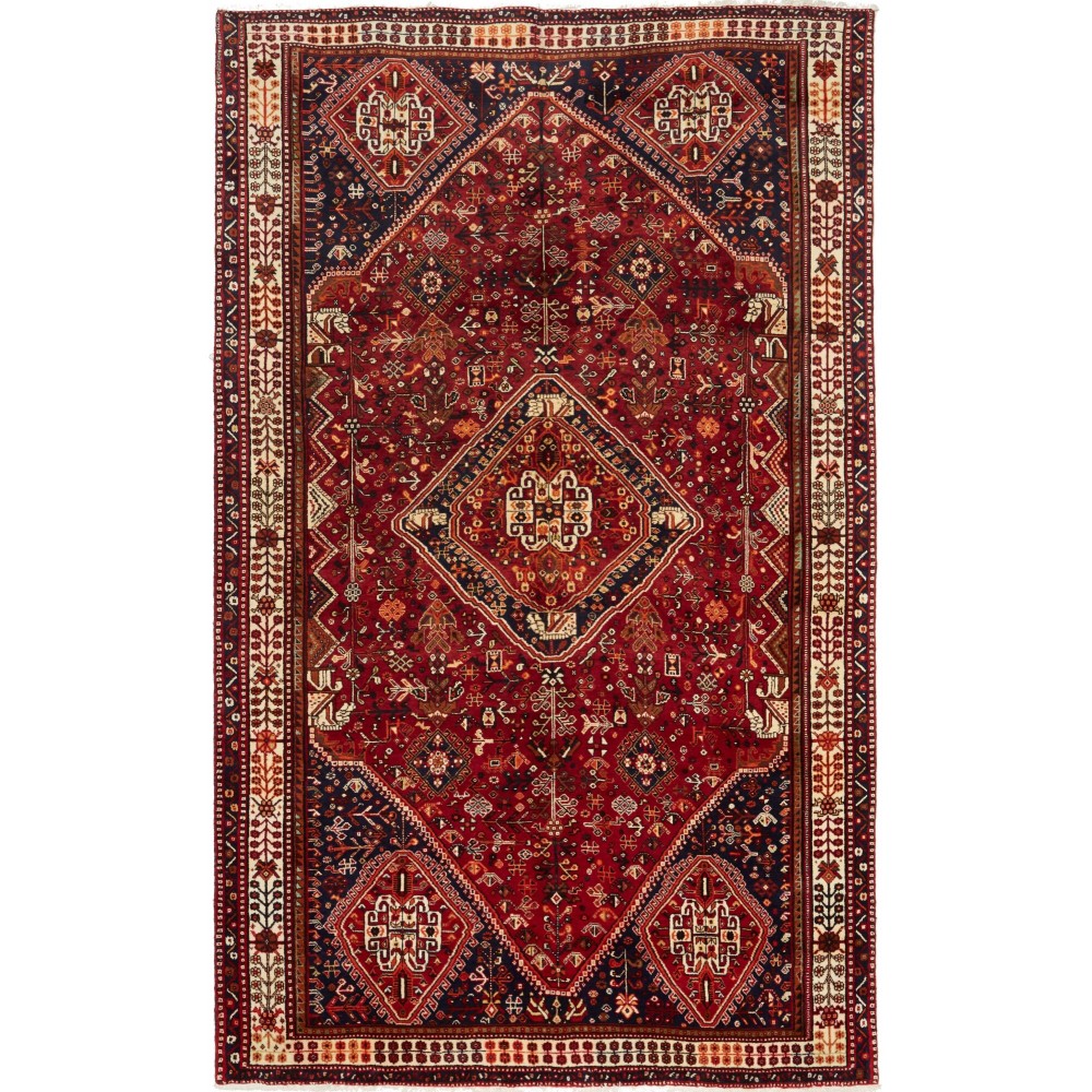 Tappeto Shiraz Persia marrone 160x258 Tappeto Shiraz Persia marrone 160x258