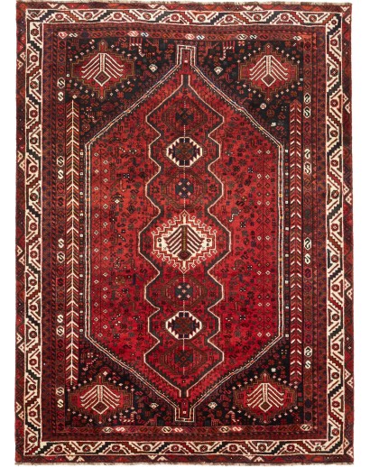 Tappeto Shiraz Persia marrone giallo 169x262
