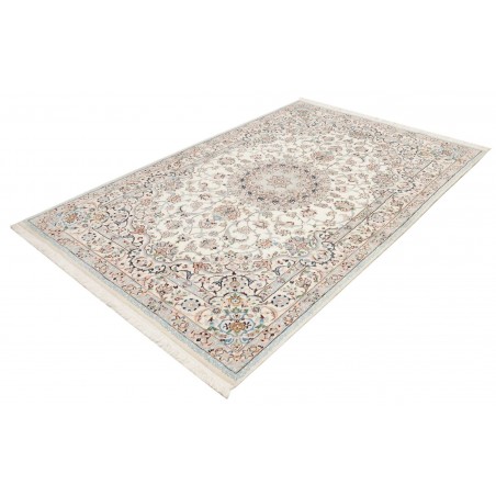 Tappeto Nain 9La Persia bianco azzurro 157x247