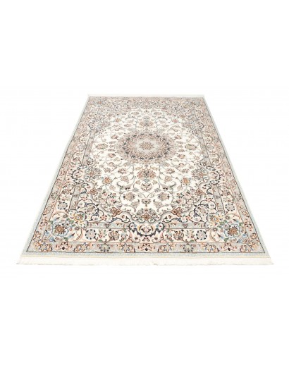Tappeto Nain 9La Persia bianco azzurro 157x247