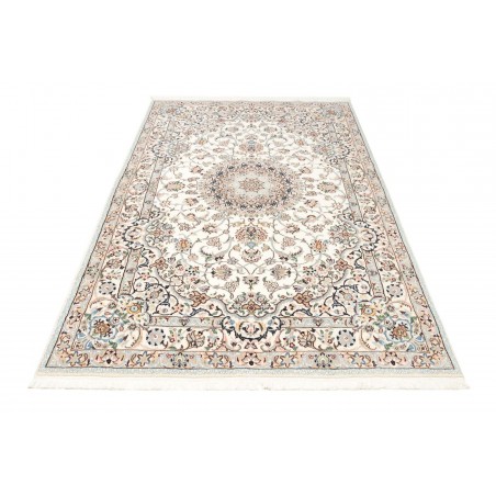 Tappeto Nain 9La Persia bianco azzurro 157x247