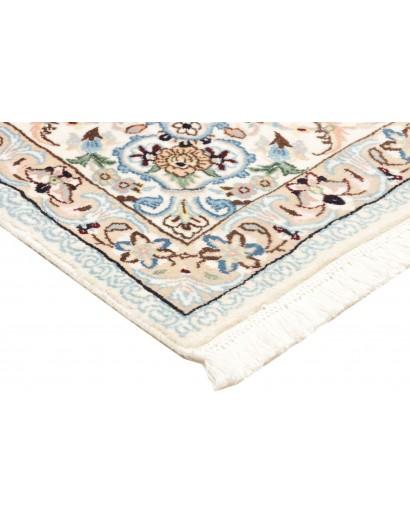 Tappeto Nain 9La Persia bianco azzurro 157x247