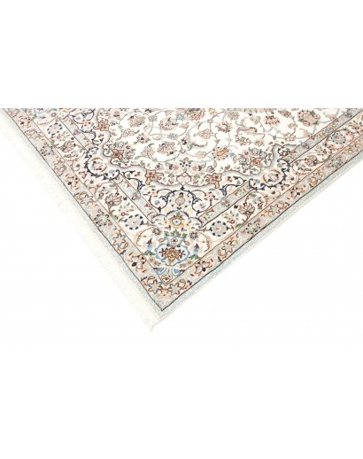 Tappeto Nain 9La Persia bianco azzurro 157x247
