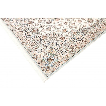Tappeto Nain 9La Persia bianco azzurro 157x247