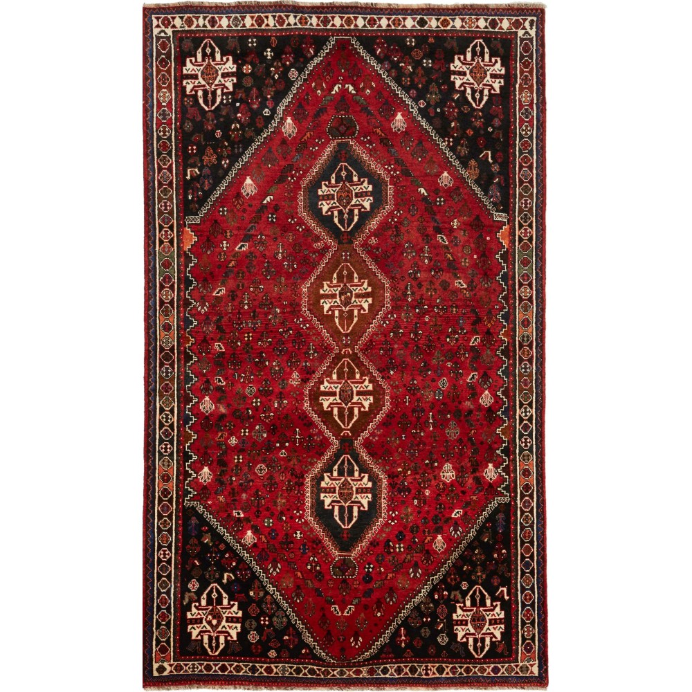 Tappeto Shiraz Persia marrone 163x275 Tappeto Shiraz Persia marrone 163x275