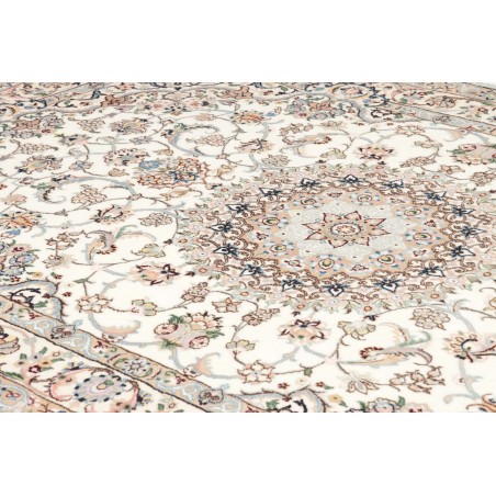 Tappeto Nain 9La Persia bianco azzurro 157x247