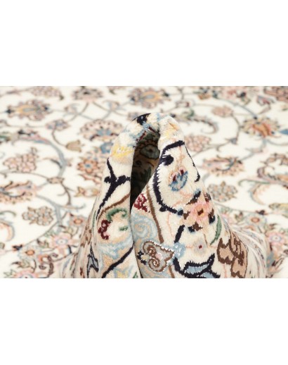 Tappeto Nain 9La Persia bianco azzurro 157x247