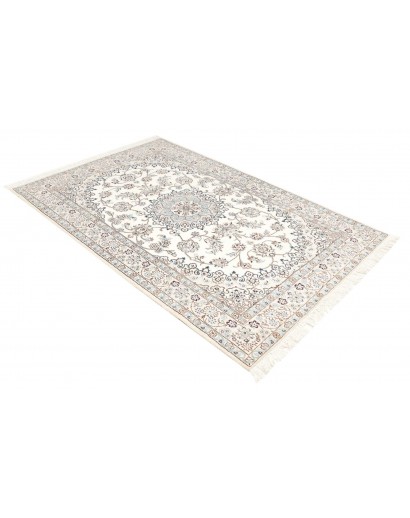 Tappeto Nain 9La Persia bianco 140x217