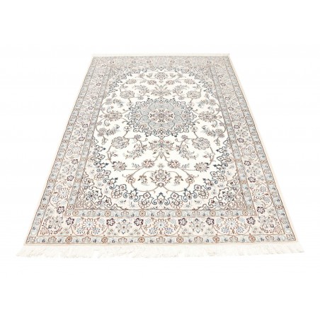 Tappeto Nain 9La Persia bianco 140x217