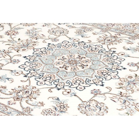 Tappeto Nain 9La Persia bianco 140x217