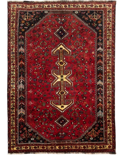 Tappeto Shiraz Persia marrone blu 177x250