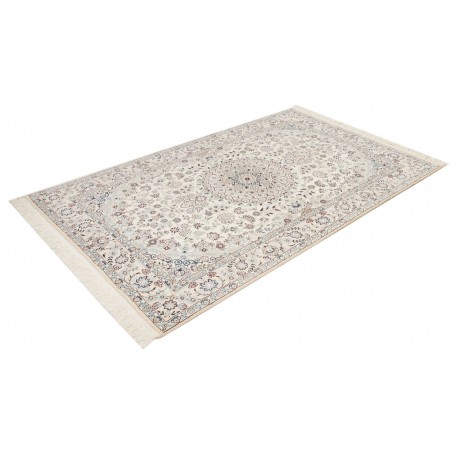 Tappeto Nain 9La Persia bianco azzurro 132x214