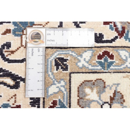 Tappeto Nain 9La Persia bianco azzurro 132x214