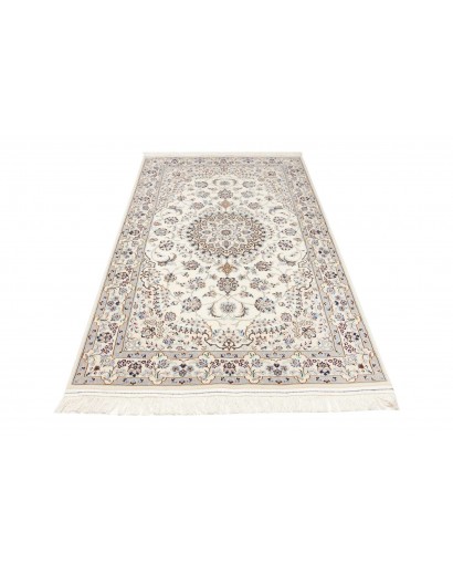 Tappeto Nain 9La Persia bianco beige 126x210