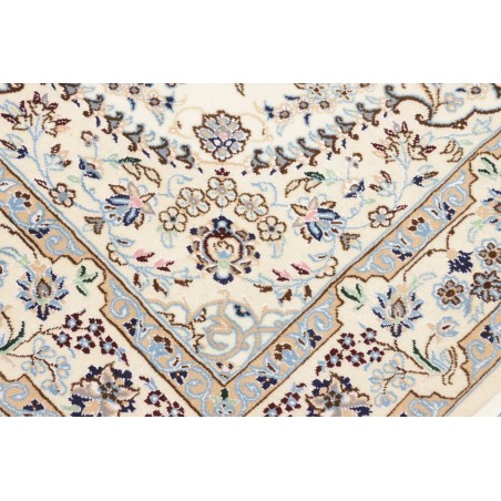 Tappeto Nain 9La Persia bianco beige 126x210