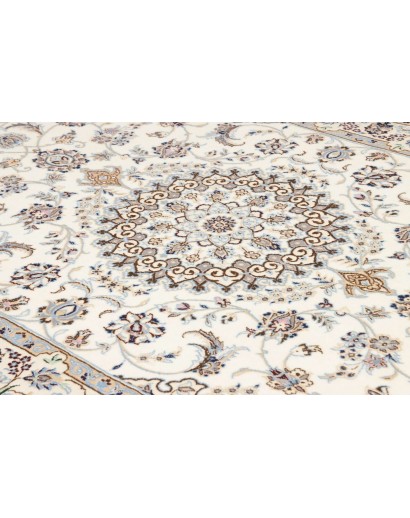 Tappeto Nain 9La Persia bianco beige 126x210
