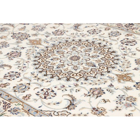Tappeto Nain 9La Persia bianco beige 126x210