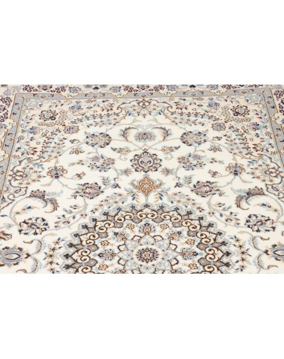 Tappeto Nain 9La Persia bianco beige 126x210