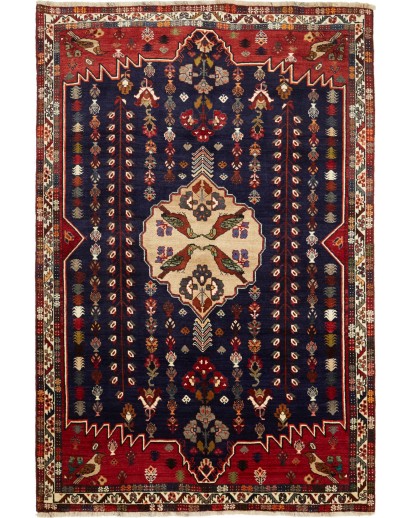 Tappeto Shiraz Fine Persia grigio marrone 167x252