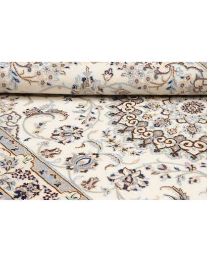 Tappeto Nain 9La Persia bianco beige 126x210