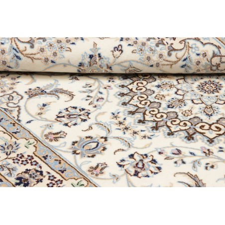 Tappeto Nain 9La Persia bianco beige 126x210