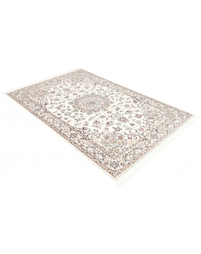 Tappeto Nain 9La Persia bianco verde 138x214