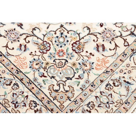 Tappeto Nain 9La Persia bianco verde 138x214