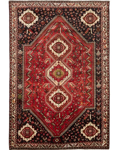 Tappeto Shiraz Persia marrone blu 173x260