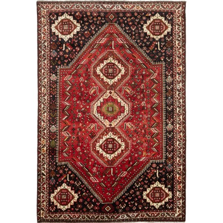 Tappeto Shiraz Persia marrone blu 173x260