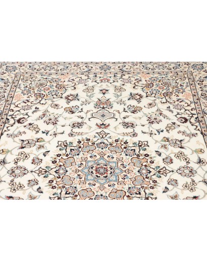 Tappeto Nain 9La Persia bianco verde 138x214