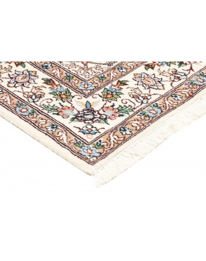 Tappeto Nain 9La Persia bianco grigio 124x197