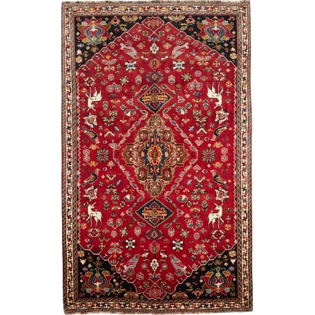 Tappeto Shiraz Fine Persia marrone blu 173x282