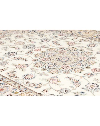 Tappeto Nain 9La Persia bianco marrone 165x255