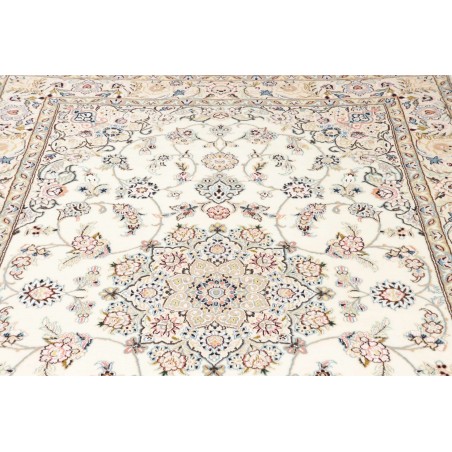 Tappeto Nain 9La Persia bianco marrone 165x255