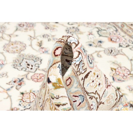 Tappeto Nain 9La Persia bianco marrone 165x255