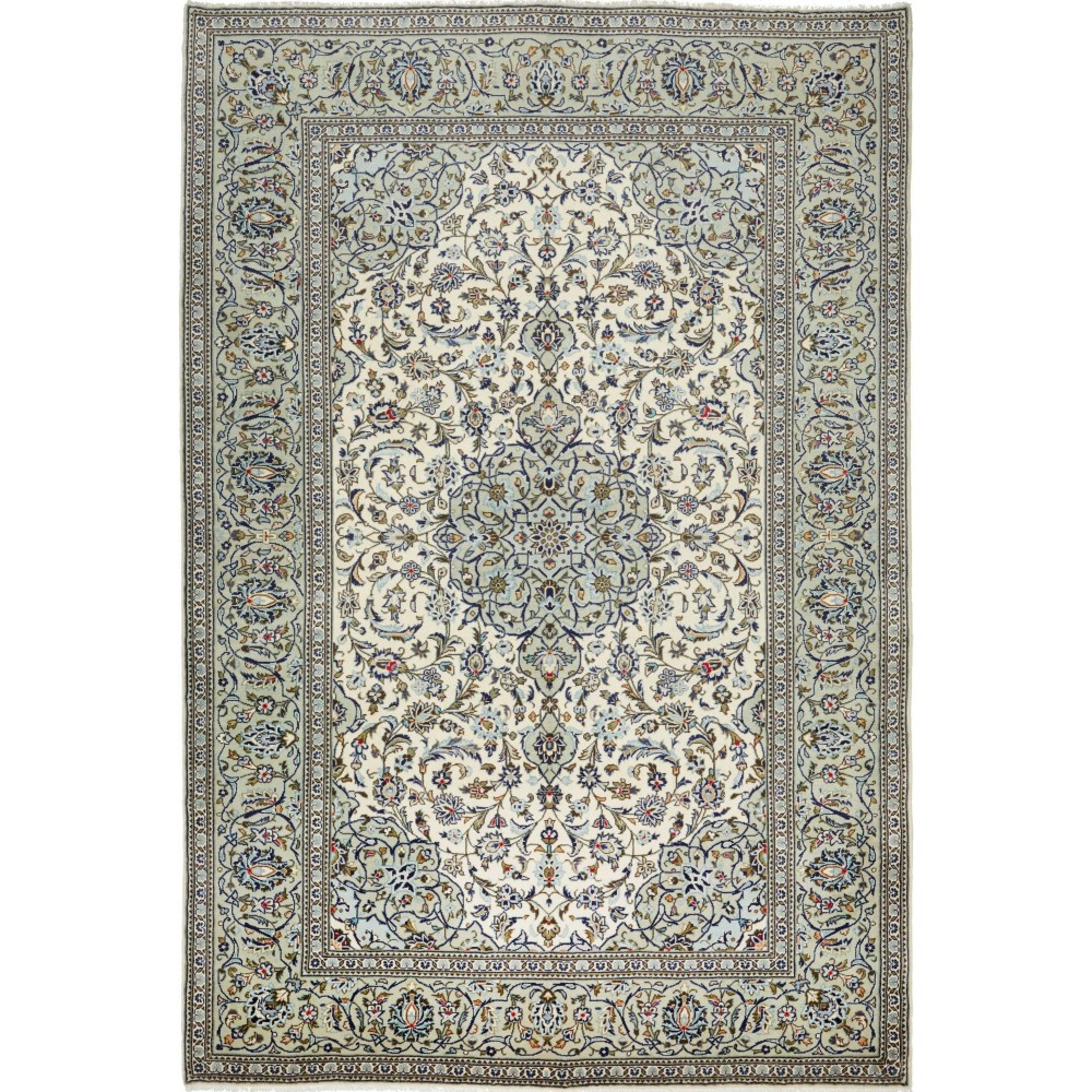 Tappeto Kashan Persia beige 202x300 Tappeto Kashan Persia beige 202x300