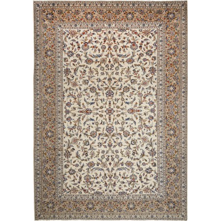 Tappeto Kashan Persia beige marrone 258x367