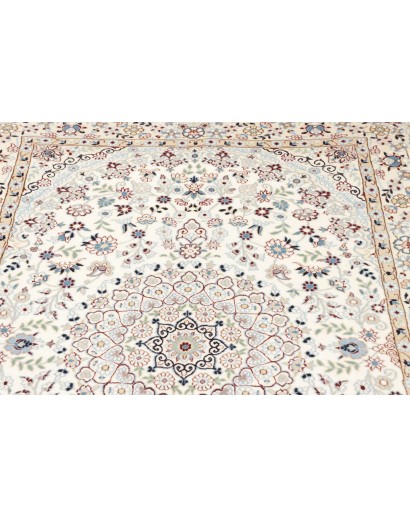 Tappeto Nain 9La Persia bianco beige 132x208