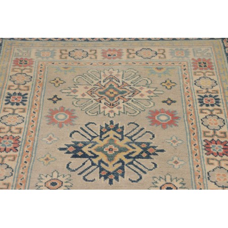 Tappeto Kazak Afghanistan beige azzurro 83x292