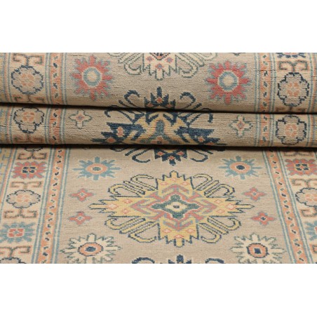 Tappeto Kazak Afghanistan beige azzurro 83x292
