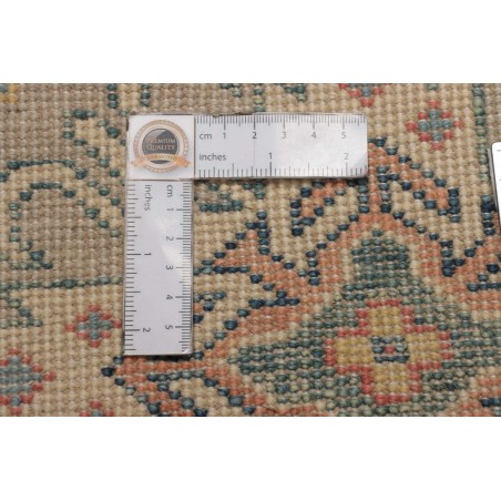 Tappeto Kazak Afghanistan beige azzurro 83x292