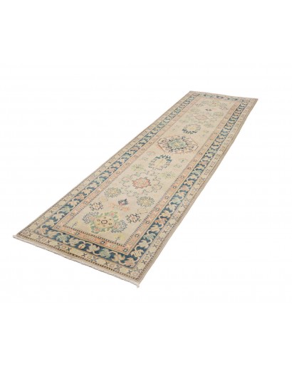 Tappeto Kazak Afghanistan beige giallo 85x287